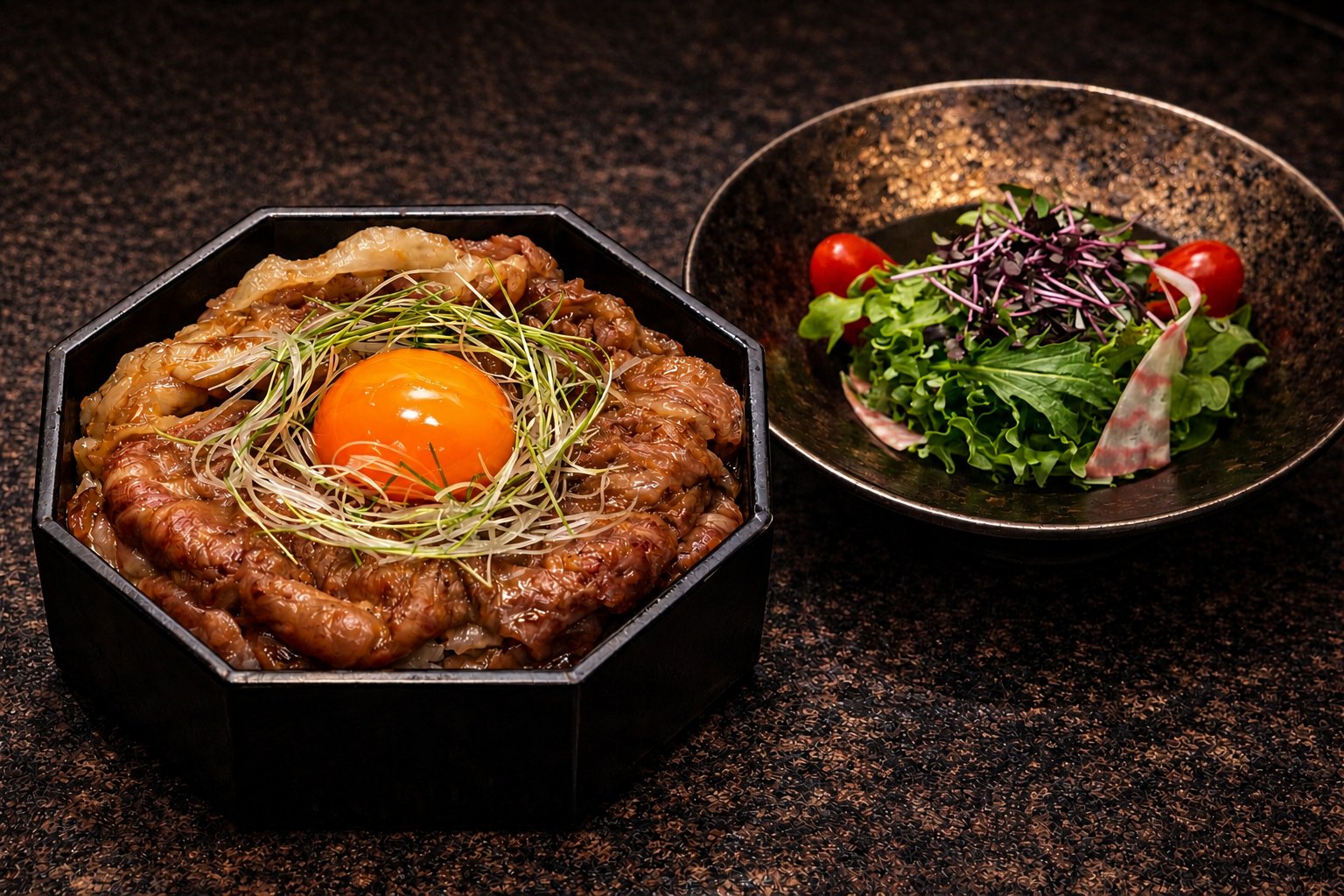 Yamagata Wagyu Sukiyaki Rice Box at 舞 MAI